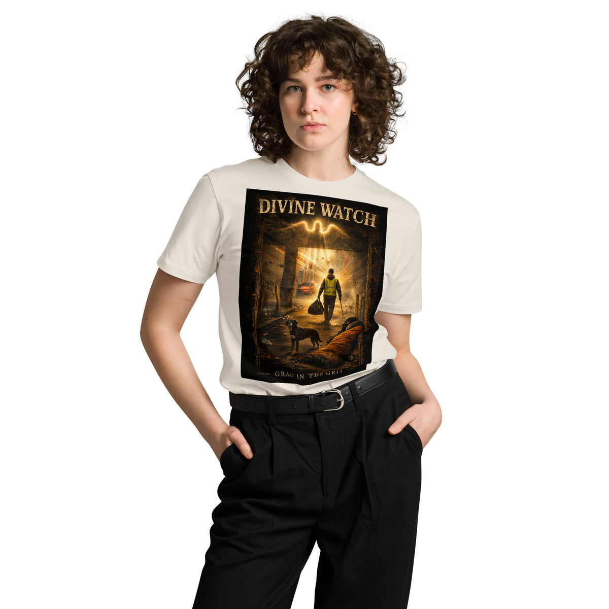 Unisex DIVINE WATCH HERO 000/500 premium t-shirt