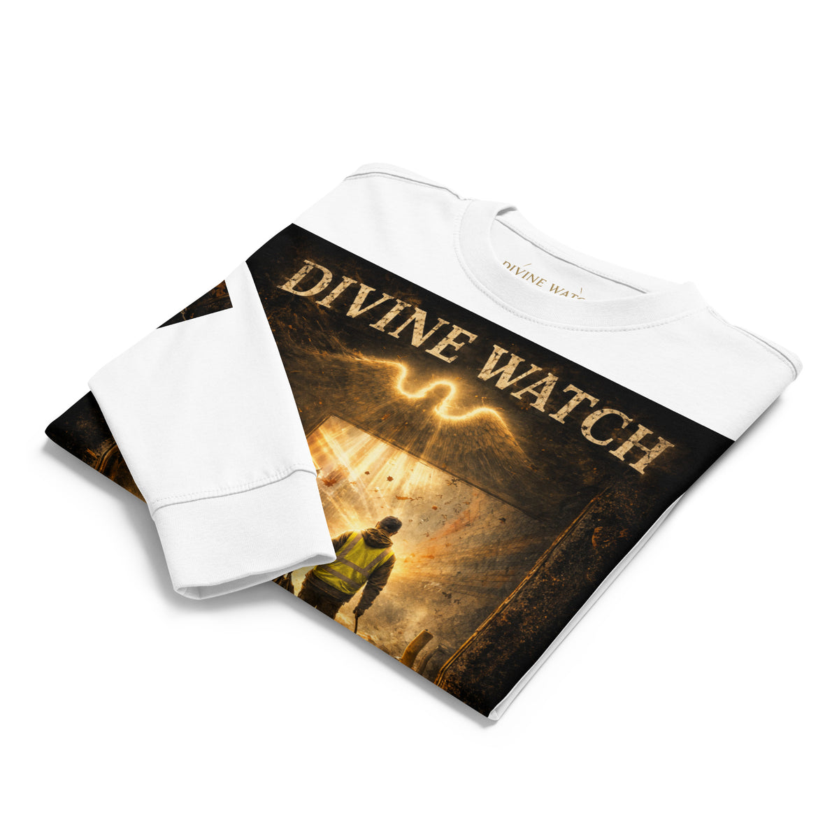 Men's DIVINE WATCH HERO 000/500 heavyweight long sleeve t-shirt