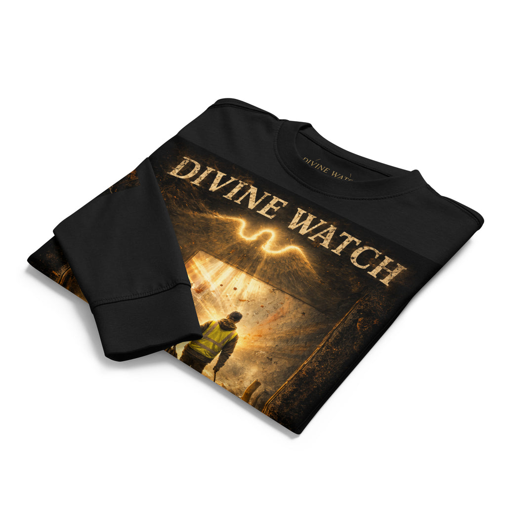 Men's DIVINE WATCH HERO 000/500 heavyweight long sleeve t-shirt